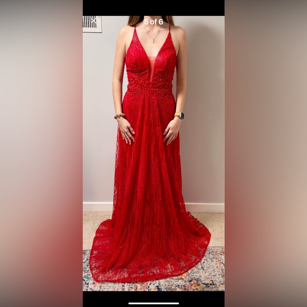 Beautiful Red Prom dress